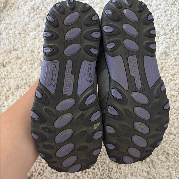 Merrell Gray Blue Outdoor Slip On Hiking Walking Shoes Size 5.5 - Picture 9 of 9